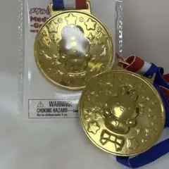 DAISO メダル ゴールド 2個セット
