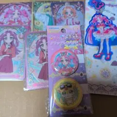 名探偵プリキュア キュアミスティック セット 缶バッジ カード キーホルダー