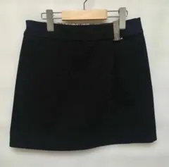 BURBERRYBlueLABELブラック スカート　巻きスカート　ノバチェック