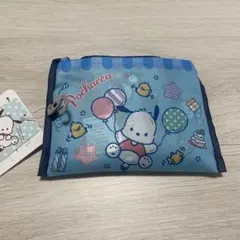 サンリオ ポチャッコ　ショッピングバッグ　エコバッグ＊ブルー