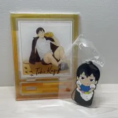 ハイキュー!! 影山飛雄 アクリルスタンド ラバーストラップセット