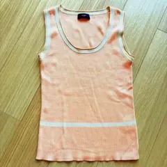 et vous ノースリーブトップス サーモンピンクのサムネイル