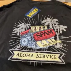 新品 SPAM Tシャツ ブラック　サイズXL 新品　 タグ付き