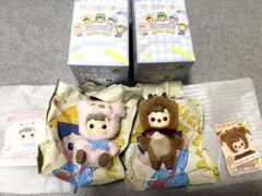 ポップマート ハチププ 動物園シリーズ トナカイ　ぶた フィギュア 2個セット
