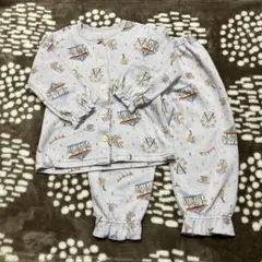 【値下げ‼︎】遊園地デザイン コットンパジャマ 100cm