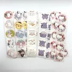 【限定1点】ロールシール 切り売り 100枚 アソート バク キティ s-7