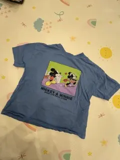 Disney ミッキー＆ミニー 半袖Tシャツ キッズ 110