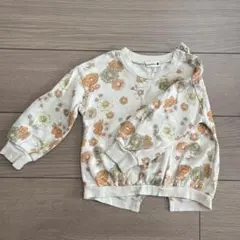 branshes 花柄 トレーナー 90cm
