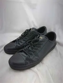 ♡コンバース Converse オールスター レザー ブラック系 スニーカー