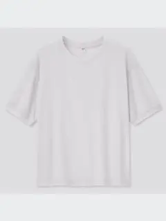 UNIQLO　シアークルーネックT　半袖