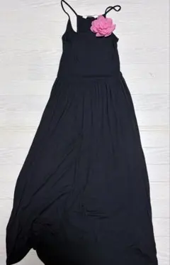 H&M キッズ服　ワンピース　ブラック