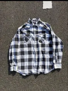 ディッキーズ ネルシャツ チェック レイヤード ダメージ グランジ