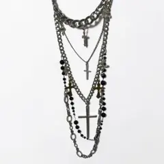 00s fuga 多重 cross necklace archive vkei 00s fuga 多重 cross necklace archive vkei - メルカリ