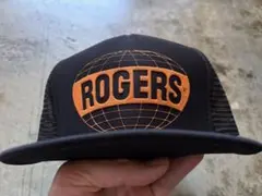 超激レアプリントデッドストック企業系トラッカーキャップ