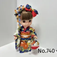 No.740ソランちゃんメルちゃん着物（5点セット）