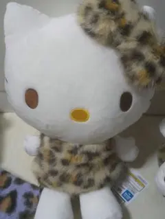ハローキティ サンリオ ヒョウ柄ドール ぬいぐるみ ヒョウ柄 ドール キティ