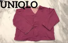 UNIQLOキッズ ピンク カーディガン100