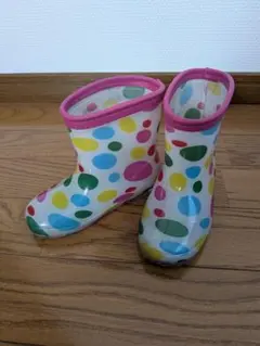 キッズレインシューズ　女の子男の子　１６センチ