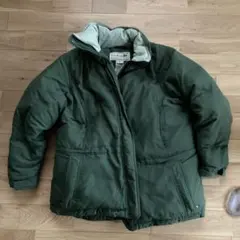 L.L.Bean グリーン ダウンジャケット Mサイズ