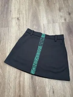 nbbweekend サイズ1 黒 ジップ スカート