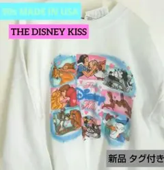 ディズニーランド KISS スエット ミッキー ミニー レディース ホワイト