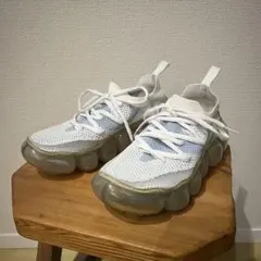 mikiosakabe grounds スニーカー　ホワイト 26㎝ mikiosakabe grounds スニーカー ホワイト 26㎝ grounds