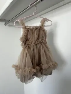 ベビー　ワンピース　チュールドレス バースデイフォト