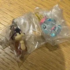 ディズニー めじるしアクセサリー ガチャ　SUMMER チップ スクランプ
