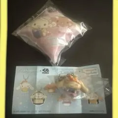 くら寿司オリジナル　シナモンロール　2点セット　フィギュア　クッションチャーム