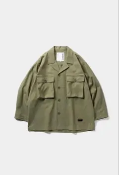 WTAPS オリーブ色 ミリタリーシャツ Mサイズ 251WVDT-SHM03 - メルカリ