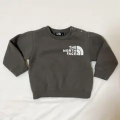 【80】THE NORTH FACE ノースフェイス ロゴトレーナー カーキ