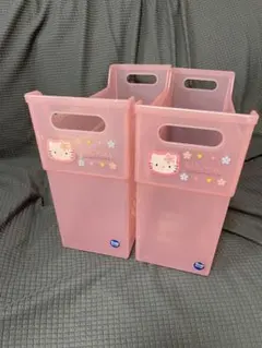 サンリオハローキティ書類収納ケースレトロ 2個 - メルカリ