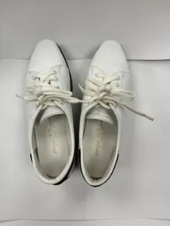 scarpe Soyou 厚底スニーカー　ホワイト　レザー
