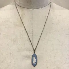 SILVER925 WEDGEWOOD NECKLACE/シルバー/ネックレス