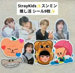 ✨新品未使用✨straykids ストレイキッズ スンミン シール 9枚