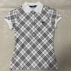 BURBERRY LONDON バーバリー ノバチェック ポロシャツ 38 M
