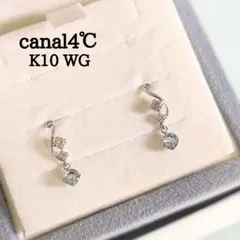 canal4℃　K10 WG　カラーストーン　スピネル　ジルコニア　ピアス