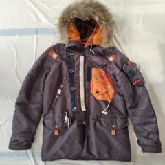 avirex　N3B　フライトジャケット　カスタム　パープル　メンズL