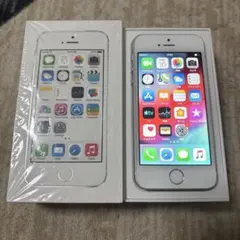 箱付き Softbank iPhone 5s Apple 32GB シルバー
