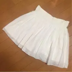 刺繍入りシフォンスカート★10%off★