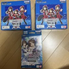 ユニオンアリーナ アイドルマスター BOX スタートデッキ テープ付き各2箱ずつ ユニオンアリーナ アイドルマスター BOX スタートデッキ テープ付き各2