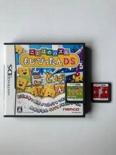 DS 2本セット だれでもアソビ大全 もじぴったんDS