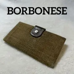 BORBONESE（ボルボネーゼ）長財布 ウズラ柄