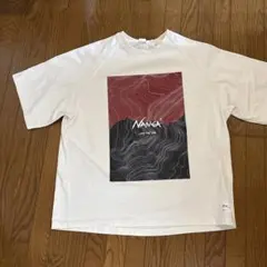 NANGA GO OUT コラボ Tシャツ ホワイト