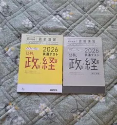 2026 共通テスト対策 実力完成 直前演習 公共、政治・経済