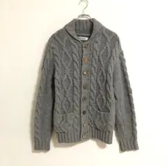 【良品】SIMPLICITÉ PLUS ニットジャケット　カーディガンa4566
