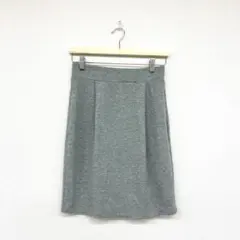 ⬜︎ earth music&ecology　グレー フレアスカート M 美品