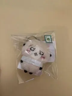 ちいかわパーク ミニマスコットキーリング ラッコ　ぬいぐるみ　キーホルダー