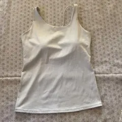 スカラ　SUKALA アシンメトリータンクトップ　ヨガウェア　ブラトップ　L