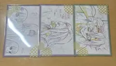 鬼滅の刃 竈門禰豆子 不死川実弥 柱合会議 原画 ポストカード 3枚セット